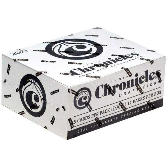 NBA Panini 2021 Chronicles Basketball Draft Picks Trading Card VALUE Box (12 Packs)