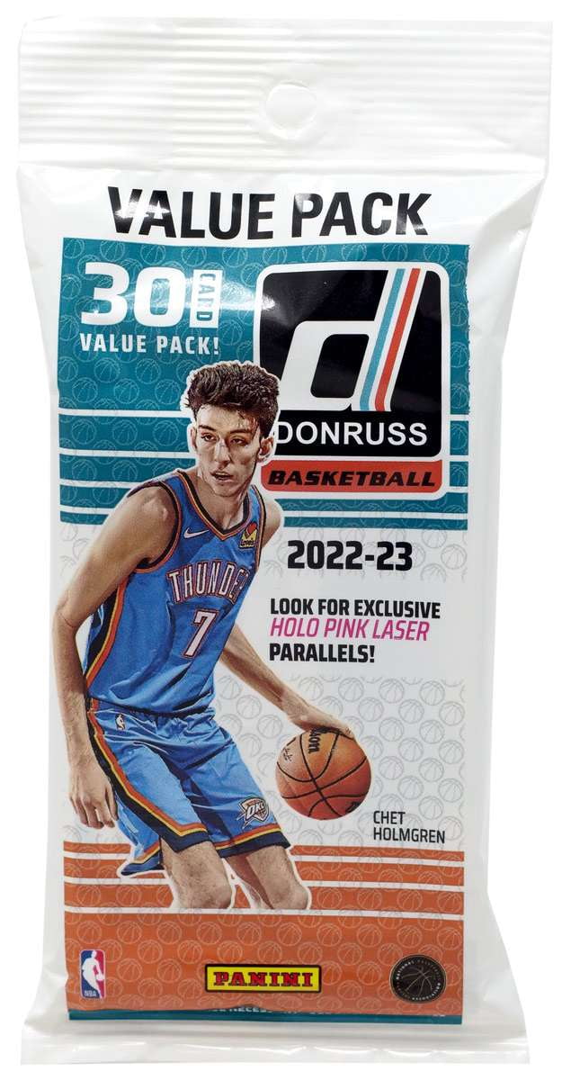 NBA Panini 202223 Donruss Basketball Trading Card VALUE Pack (30 Cards