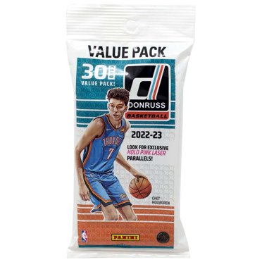 2022-23 Donruss Basketball 5-Card Pack – Chet Holmgren Rookie – Factory Sealed
