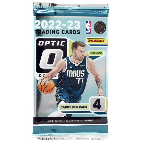 NBA Panini 2022-23 Donruss Optic Basketball Trading Card RETAIL Pack (4 Cards)