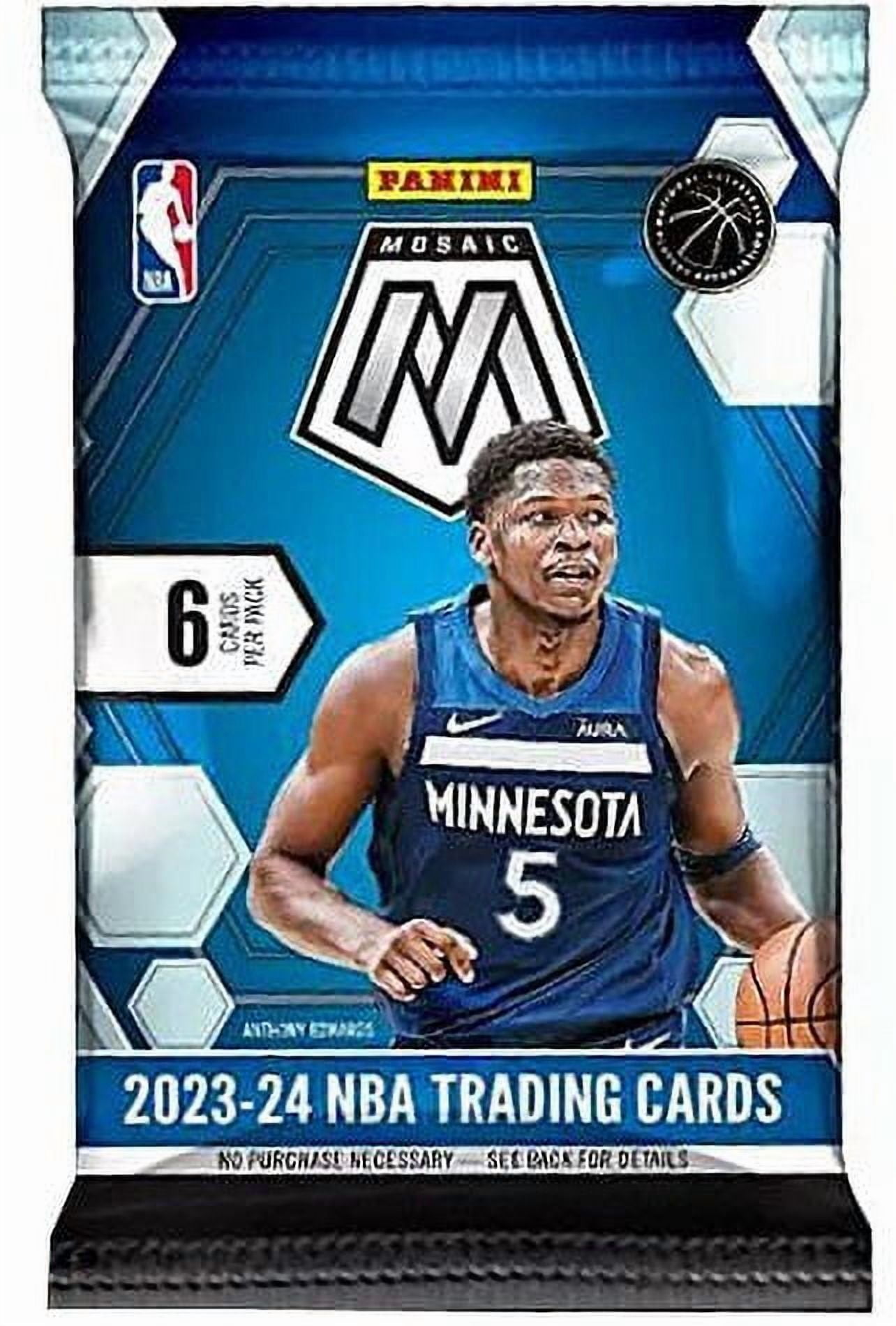 NBA Panini 2023-24 Mosaic Basketball Trading Card BLASTER Pack (6