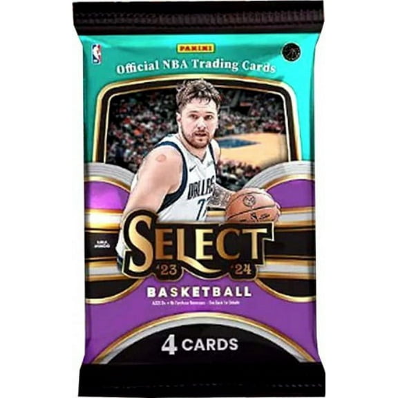 NBA Panini 2023-24 Select Basketball Trading Card BLASTER Pack (4 Cards)