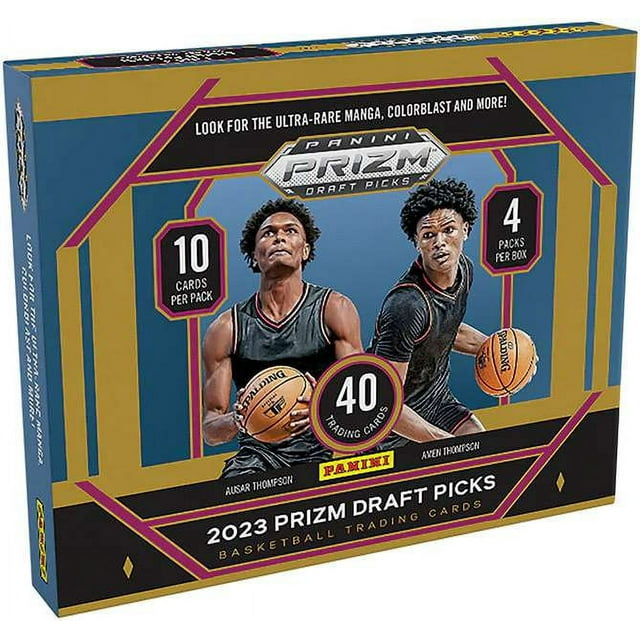 NBA Panini 2023 Prizm Draft Picks Basketball Trading Card Box (4 Packs