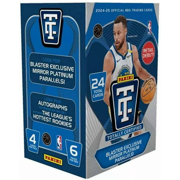2024-25 Panini Totally Certified Basketball Blaster Box