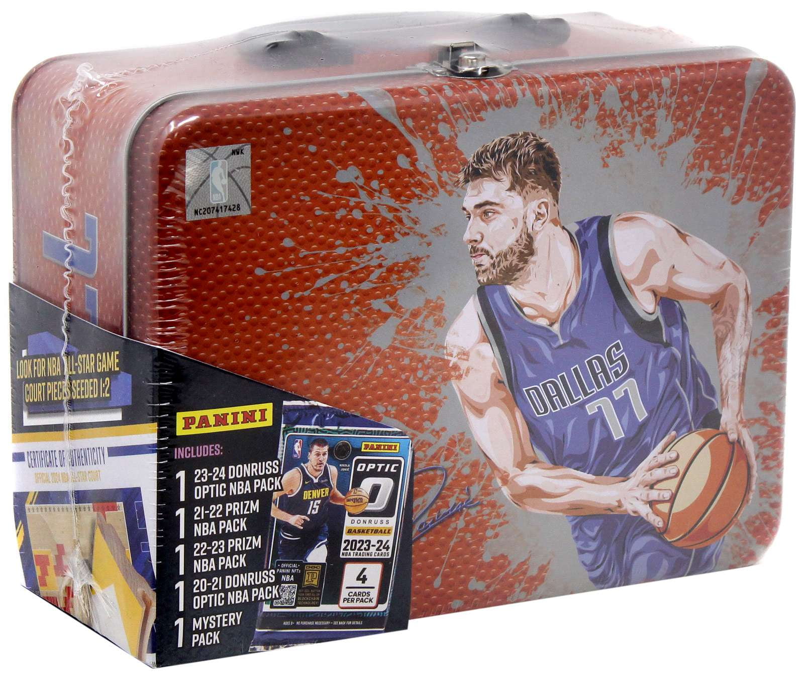 PANINI NBAカードルカドンチッチファイルセット NBA Panini Luka Doncic Trading Card COLLECTOR LUNCH Tin - Walmart.com