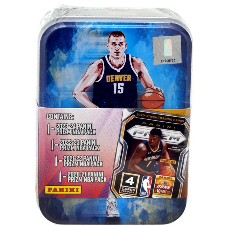 NBA Panini Nikol Jokic Trading Card COLLECTOR Tin (4 Packs