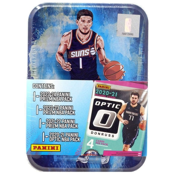 NBA Panini Prizm Devin Booker Trading Card COLLECTOR Tin