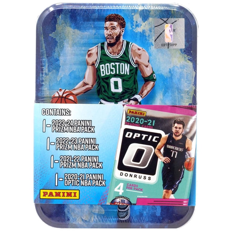 NBA Panini Prizm Jayson Tatum Trading Card COLLECTOR Tin - Walmart.com