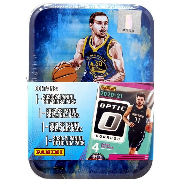 NBA Panini Prizm Stephen Curry Trading Card COLLECTOR Tin (Version 2)