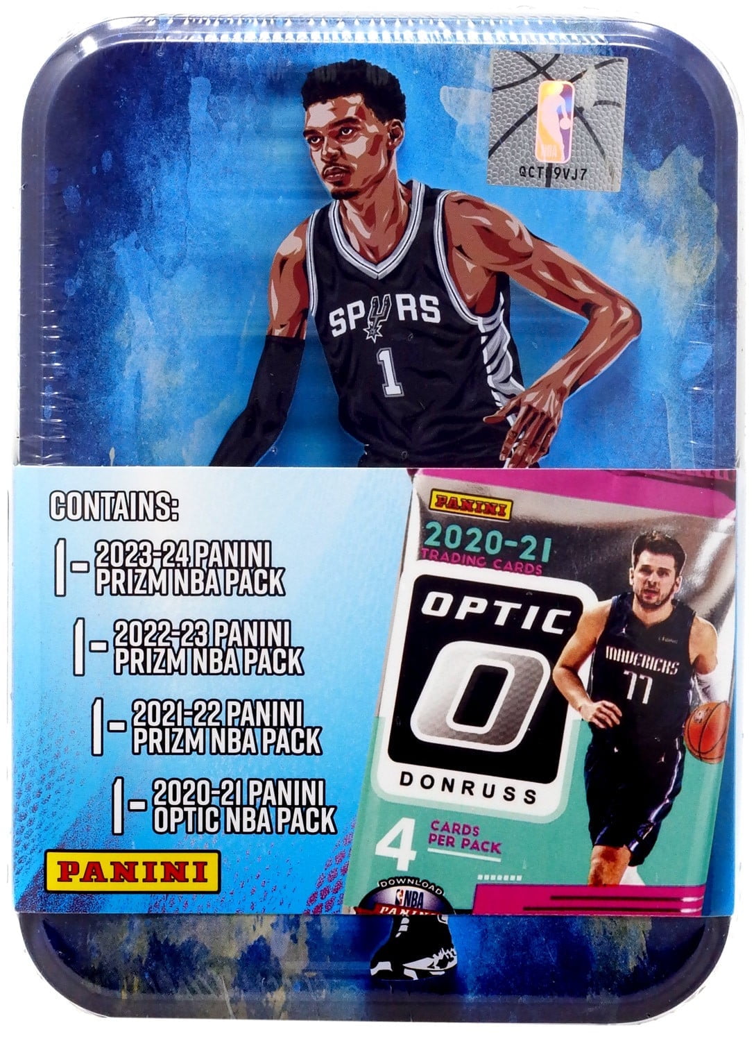 その他 NBA card NBA Panini Prizm Victor Wembanyama Trading Card COLLECTOR Tin