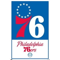 NBA Philadelphia 76ers - Logo 21 Wall Poster, 22.375" x 34"