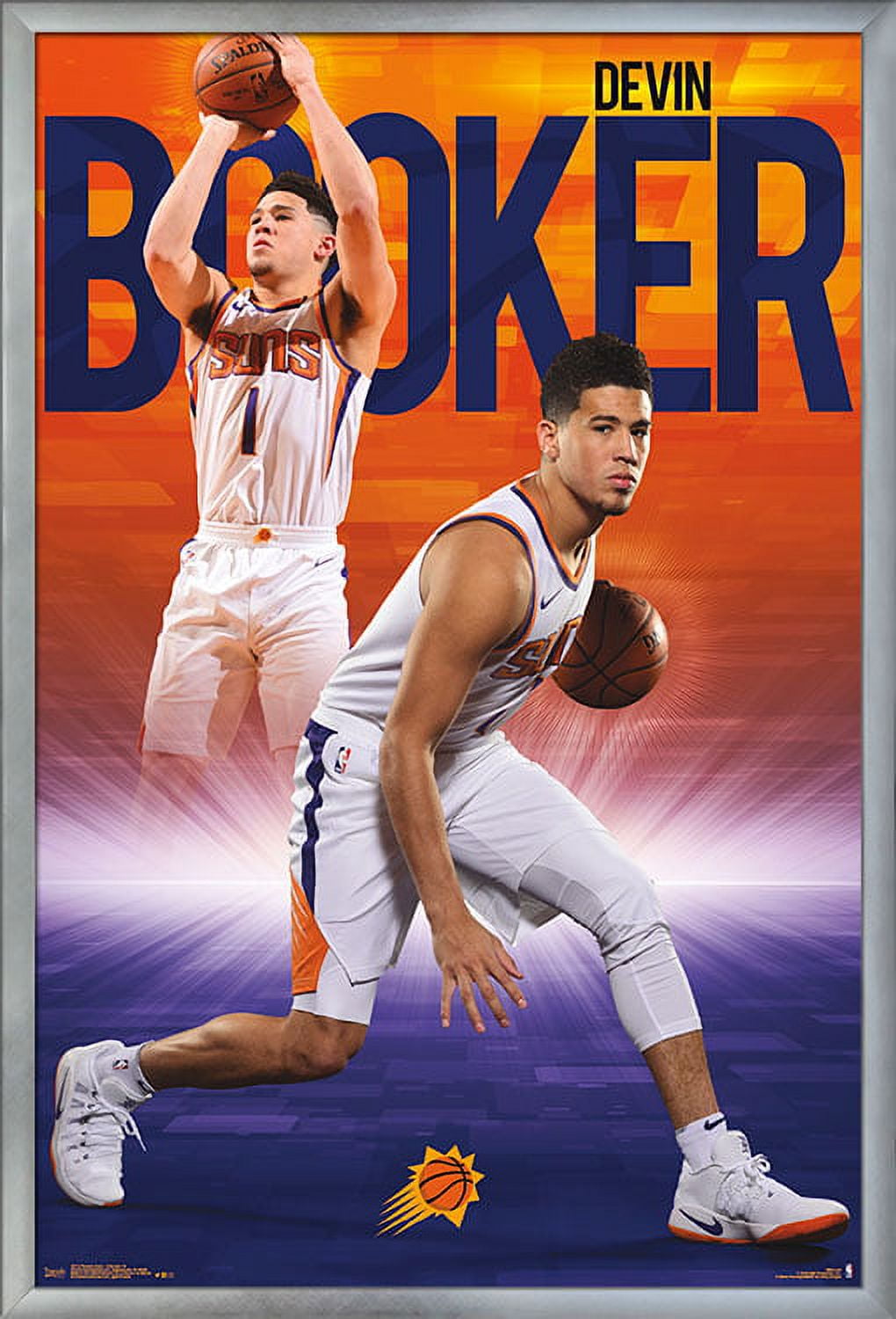 Devin Booker Phoenix Suns Fanatics Authentic Unsigned Dribbling Photograph