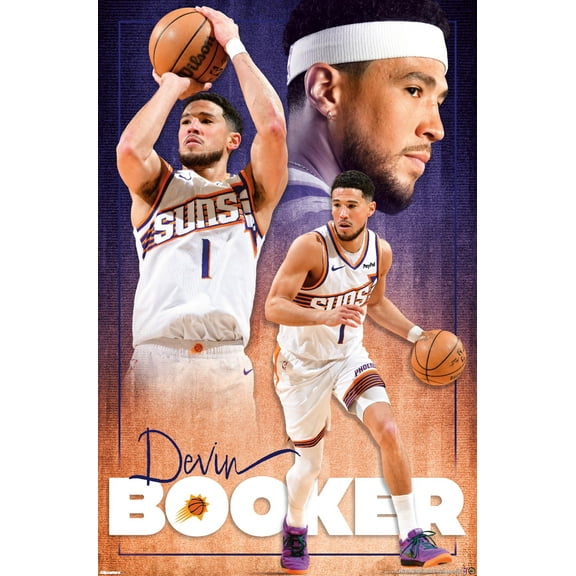 NBA Phoenix Suns - Devin Booker 25 Wall Poster, 22.375" x 34"