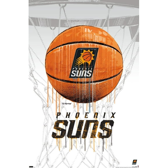 NBA Phoenix Suns - Drip Basketball 21 Wall Poster, 22.375" x 34"