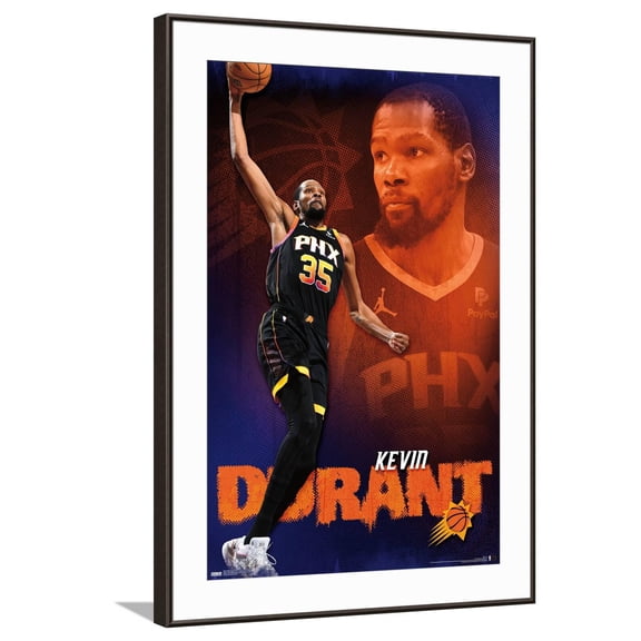 NBA Phoenix Suns - Kevin Durant 24 Canvas Wall Poster, 22.375" x 34"