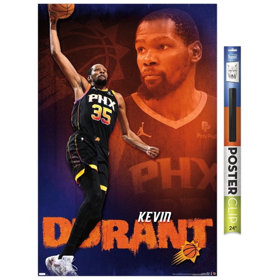 NBA Phoenix Suns - Kevin Durant 24 Wall Poster, 22.375" x 34"