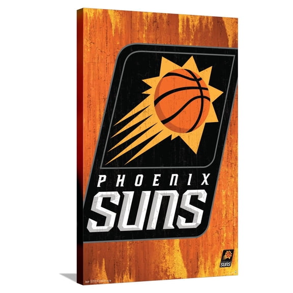 NBA Phoenix Suns - Logo 13 Canvas Wall Poster, 22.375" x 34"