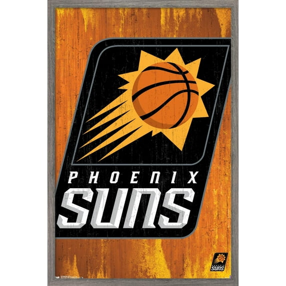 NBA Phoenix Suns - Logo 13 Wall Poster, 22.375" x 34", Framed