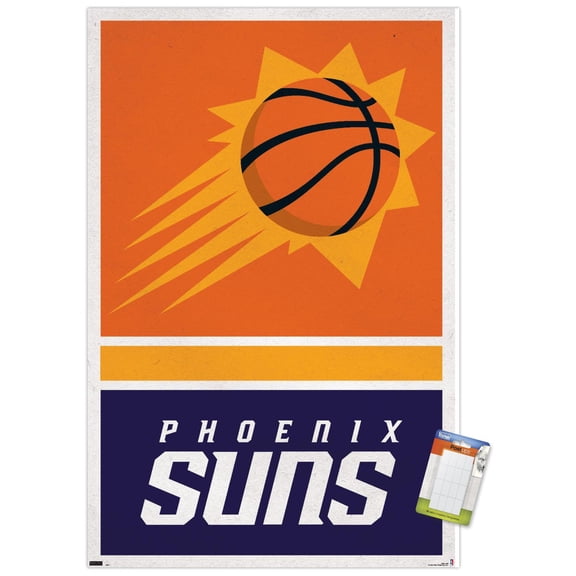 NBA Phoenix Suns - Logo 20 Wall Poster, 22.375" x 34"