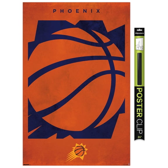 NBA Phoenix Suns - Logo 25 Wall Poster, 22.375" x 34"