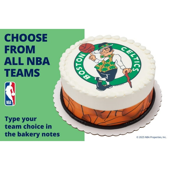 NBA Round Cake
