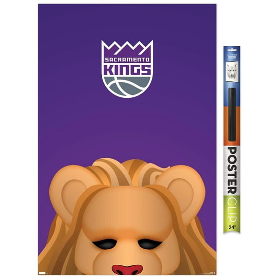 NBA Sacramento Kings - S. Preston Mascot Slamson 23 Wall Poster, 22.375" x 34"