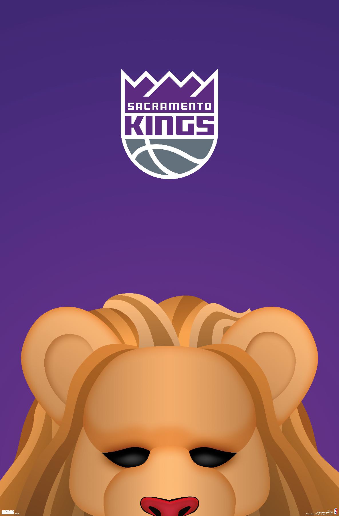 NBA Sacramento Kings - S. Preston Mascot Slamson 23 Wall Poster, 22.375" x 34"