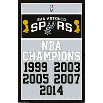 NBA San Antonio Spurs - Champions 17 Wall Poster, 22.375" x 34"