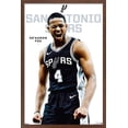 thumbnail image 1 of NBA San Antonio Spurs - De'Aaron Fox Feature Series 25 Wall Poster, 14.725" x 22.375" Framed, 1 of 5