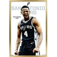 thumbnail image 1 of NBA San Antonio Spurs - De'Aaron Fox Feature Series 25 Wall Poster, 22.375" x 34" Framed, 1 of 5