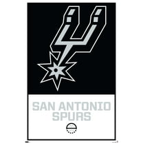 NBA San Antonio Spurs - Logo 21 Wall Poster, 22.375" x 34"
