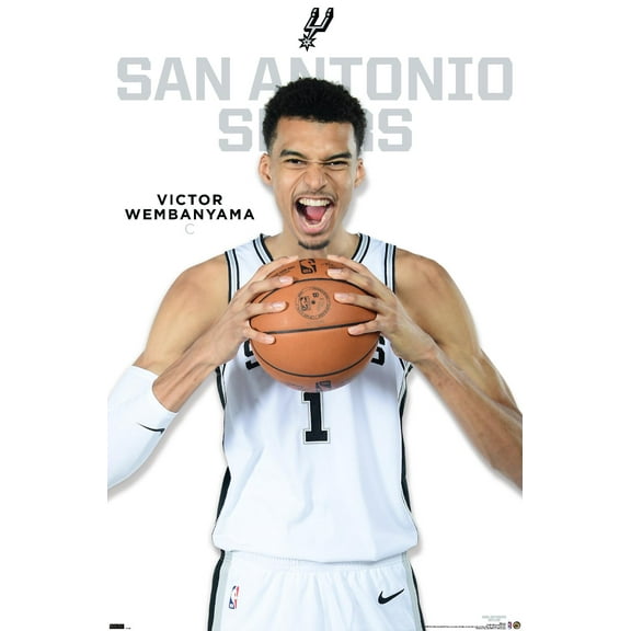 NBA San Antonio Spurs - Victor Wembanyama Feature Series 23 Wall Poster, 22.375" x 34"