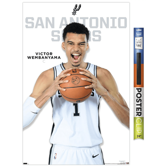 NBA San Antonio Spurs - Victor Wembanyama Feature Series 23 Wall Poster, 22.375" x 34"