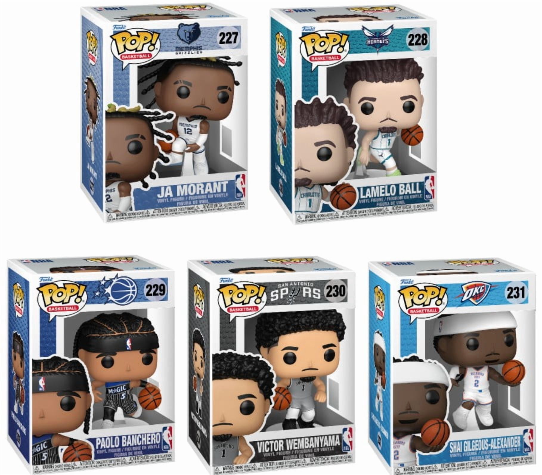 Funko NBA Series 16 Pop! Vinyl Figures, Set of 5, 3.75 inches