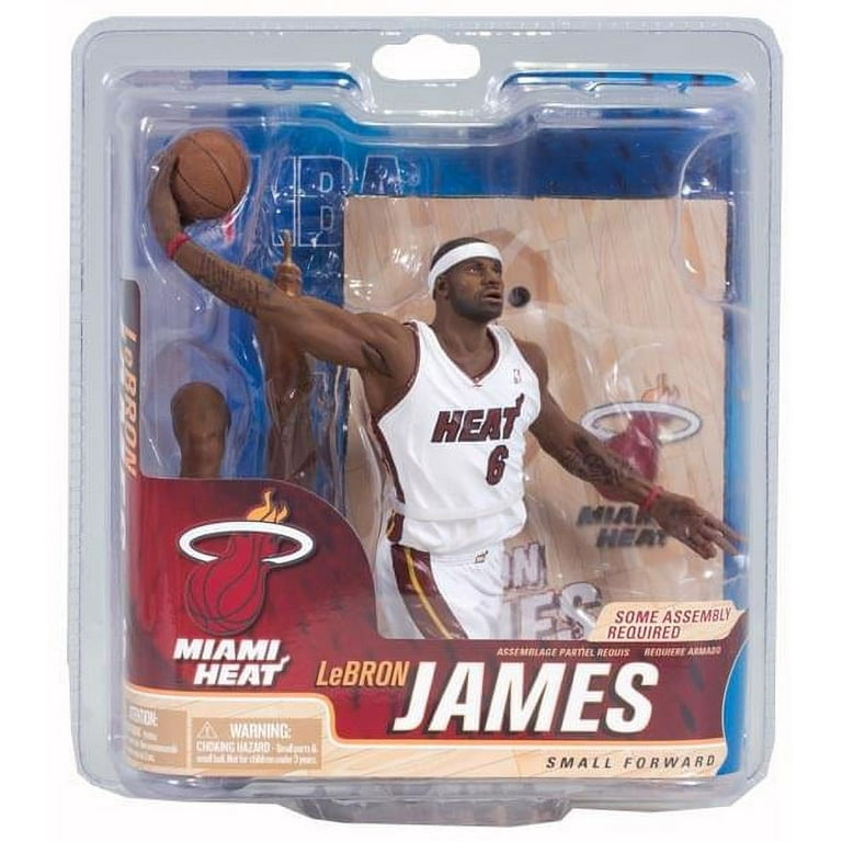 NBA Series 21 Lebron James Miami Heat Action Figure NBA Series 21 Lebron James Miami Heat Action Figure