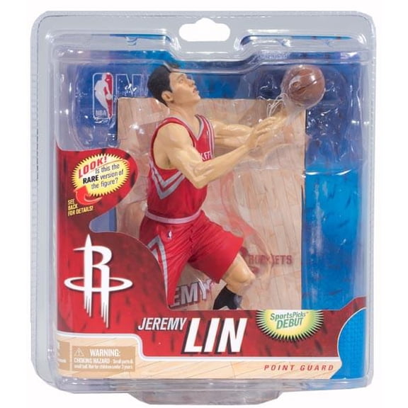 NBA Series 21 McFarlane Figure Jeremy Lin Houston Rockets (Bronze Level) Chase