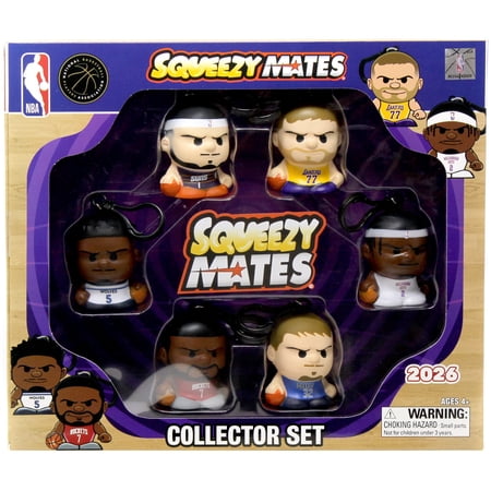 NBA Squeezy Mates Basketball 2026 Collector Set