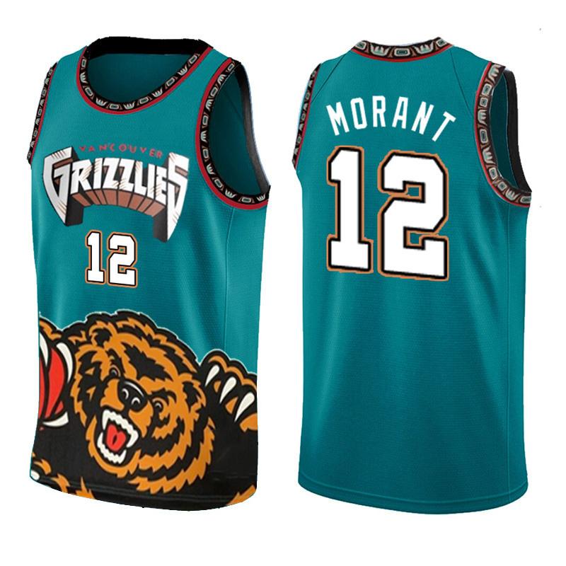 NBA_ Stephen 30 Curry 33 Wiseman Basketball Jersey Ja 12 Morant Jerseys