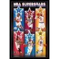 thumbnail image 1 of NBA - Superstars 14 Laminated & Framed Poster Print (24 x 36), 1 of 1