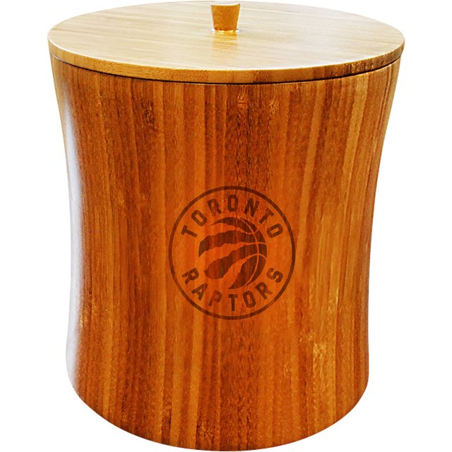 NBA Team Engraved Bamboo Ice Bucket