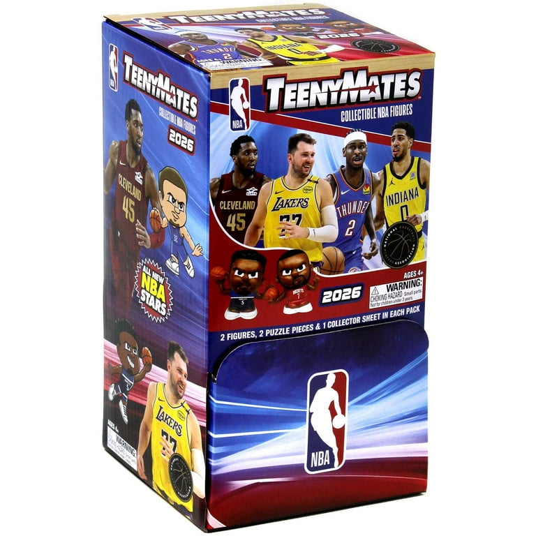 NBA Basketball TeenyMates Box フィギュア Amazon.com: Teenymates Party Animal 2025 Lockers NBA Series X