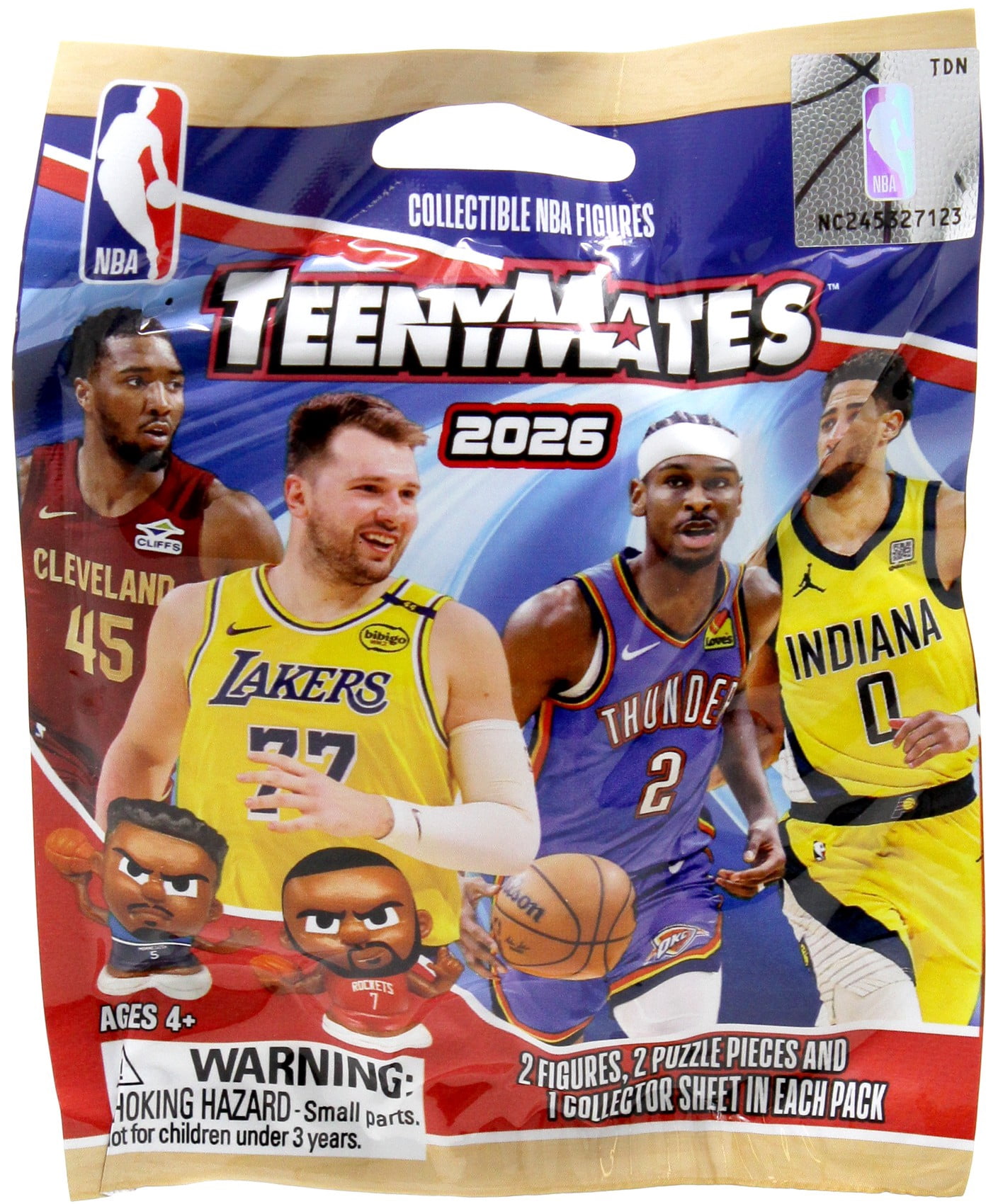 NBA TeenyMates Basketball Series 11 Mystery Pack - Walmart.com
