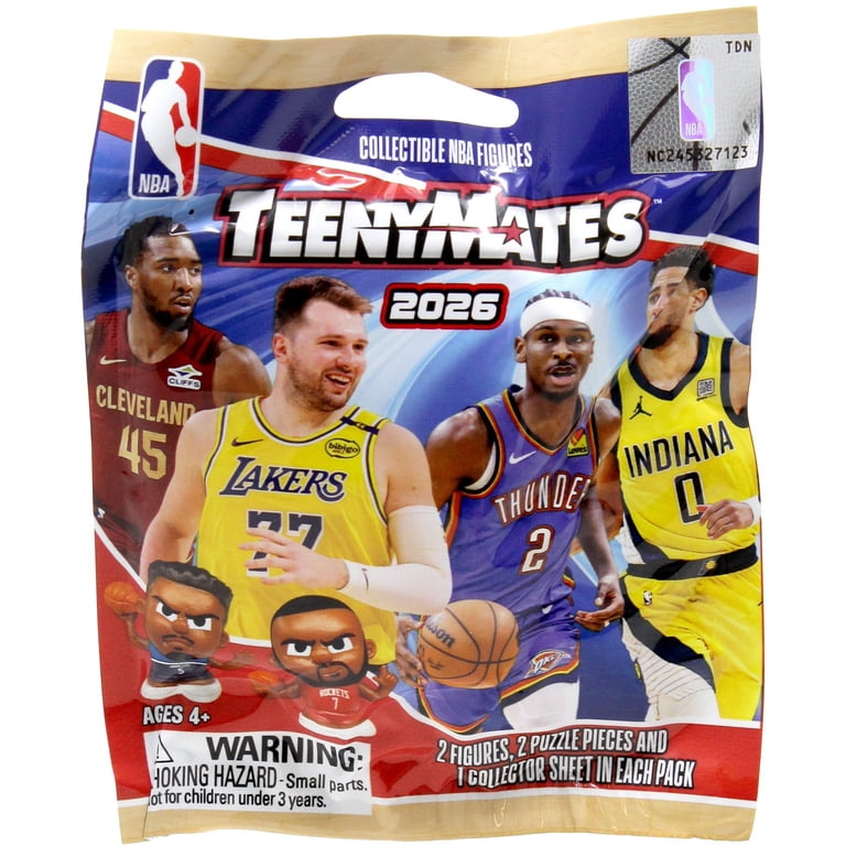 NBA TeenyMates Basketball Series 11 Mystery Pack - Walmart.com