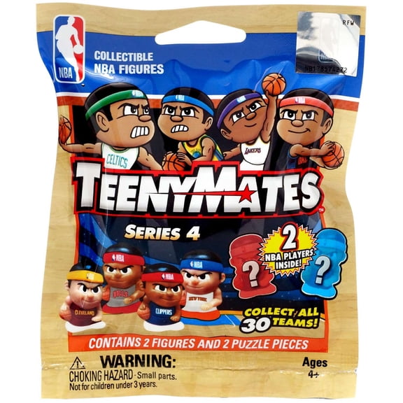 NBA TeenyMates Basketball Series 4 Mystery Pack