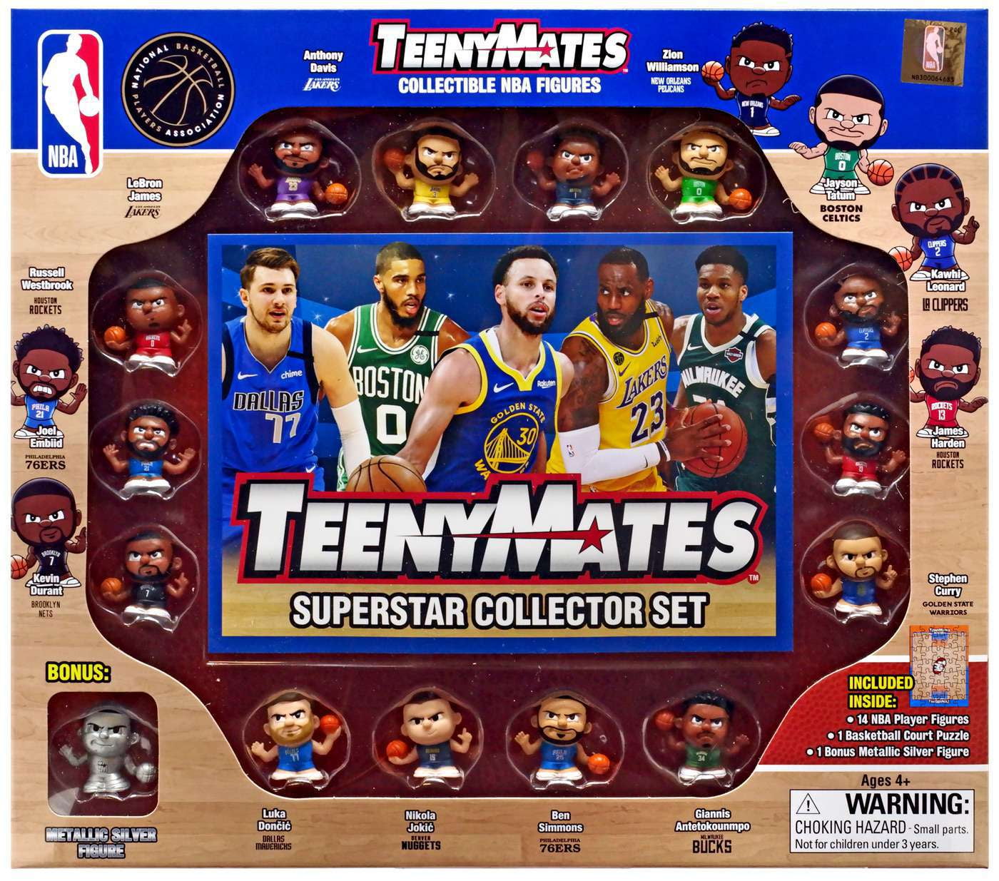 NBA TeenyMates Basketball Series 6 Gift Set - Walmart.com