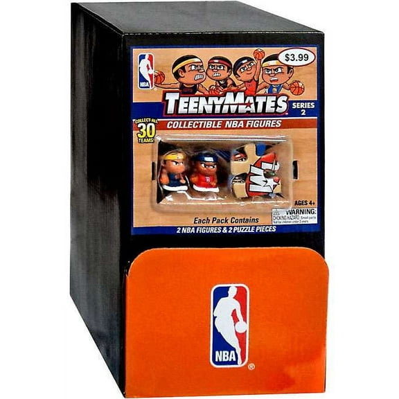 NBA TeenyMates Series 2 Dribblers Mystery Box (32 Packs)