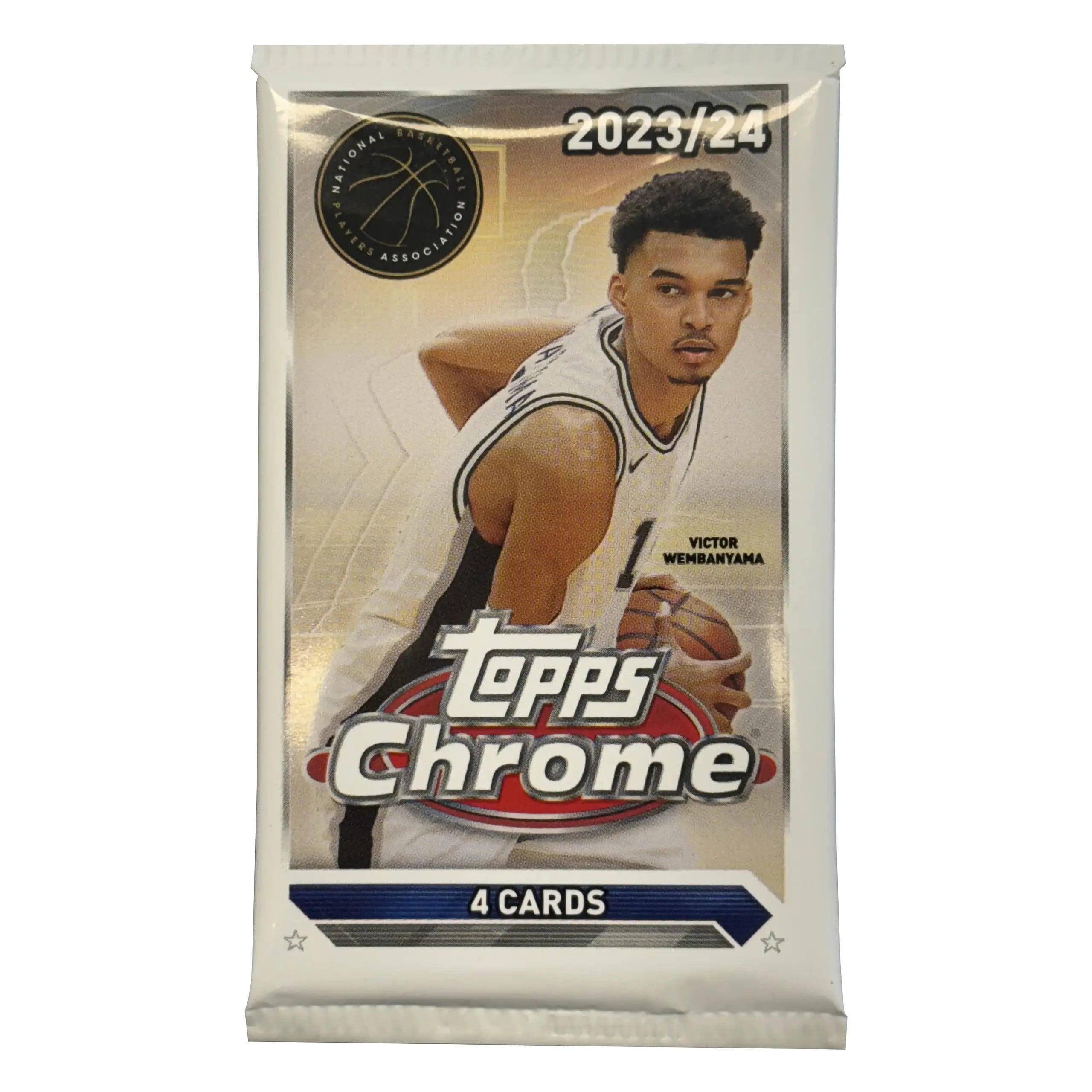 NBA Topps 2023-24 Chrome Basketball Trading Card BLASTER Pack (4