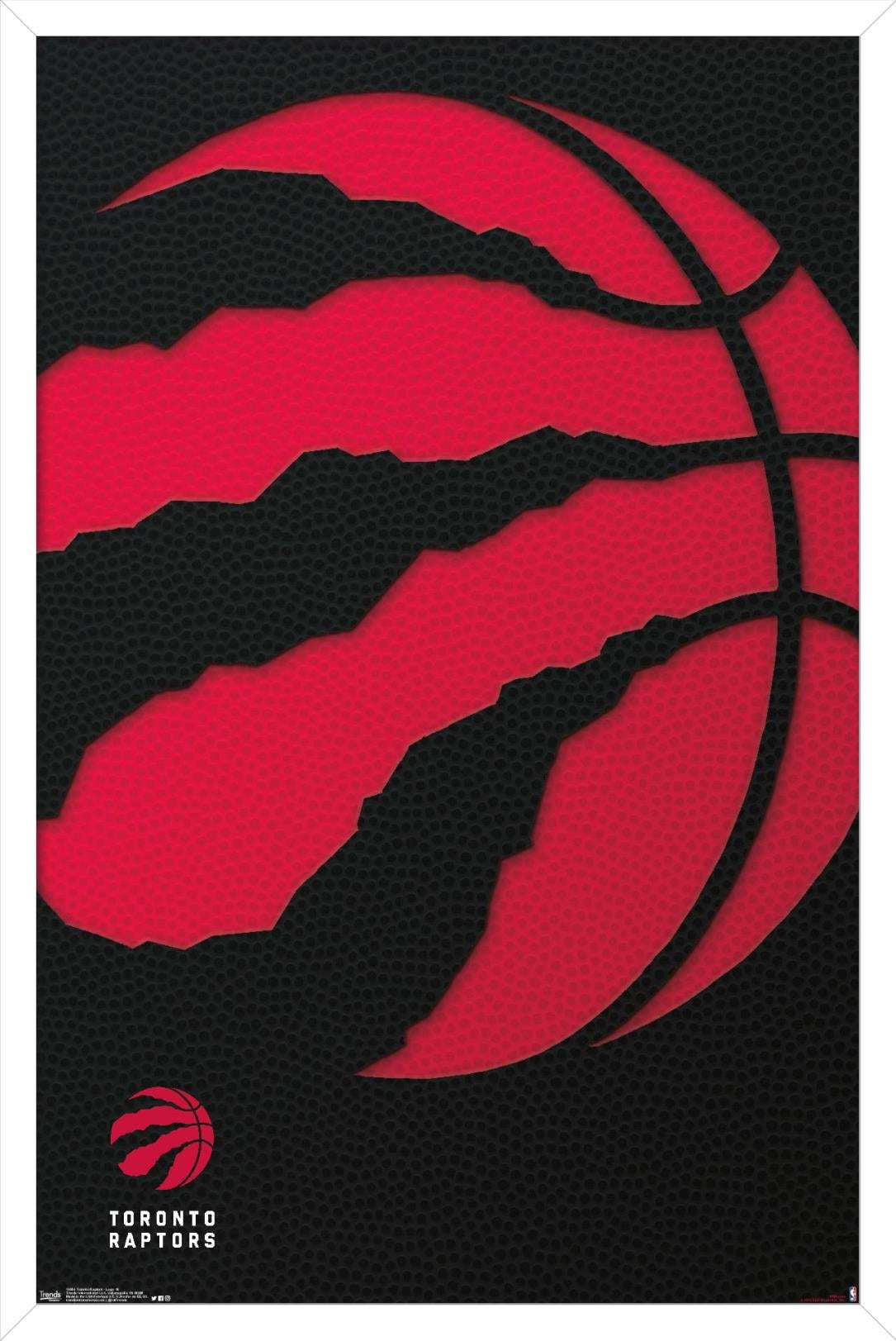 NBA Toronto Raptors - Logo 18 Wall Poster, 14.725" x 22.375", Framed