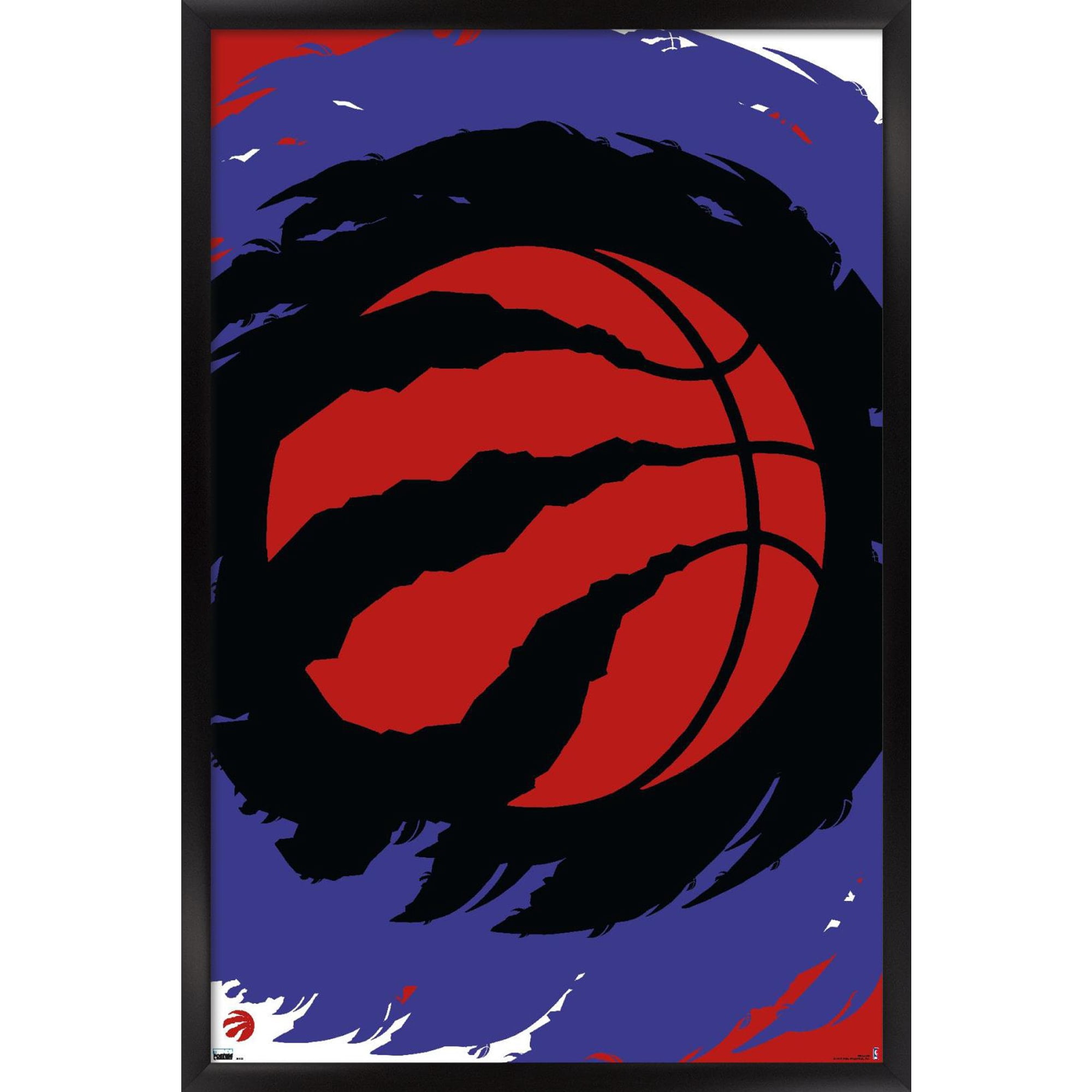 NBA Toronto Raptors - Logo 20 Wall Poster, 22.375" x 34", Framed