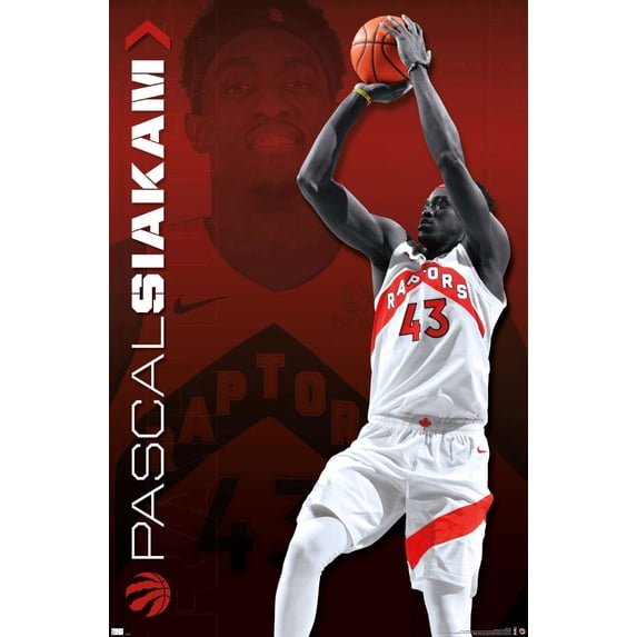 NBA Toronto Raptors - Pascal Siakam 20 Wall Poster, 22.375" x 34"